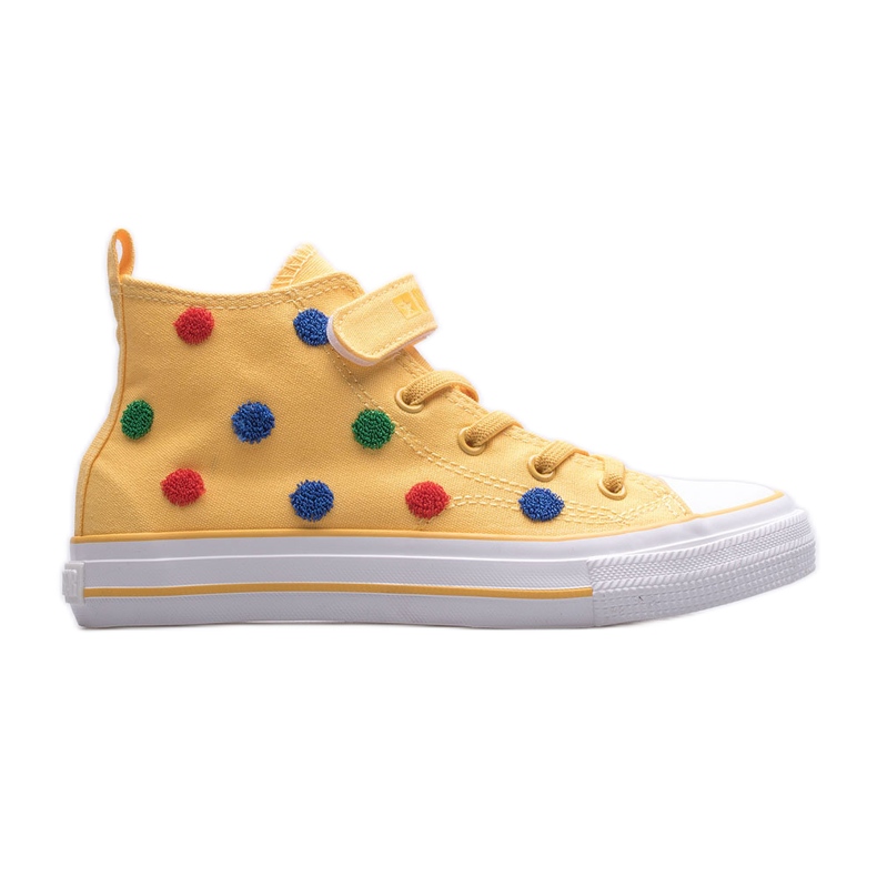 Tênis infantil Big Star JJ374062 amarelo