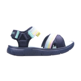 Sandália infantil KAPPA Jalua K 260945K-6767 azul Sandália infantil KAPPA Jalua K 260945K-6767 azul