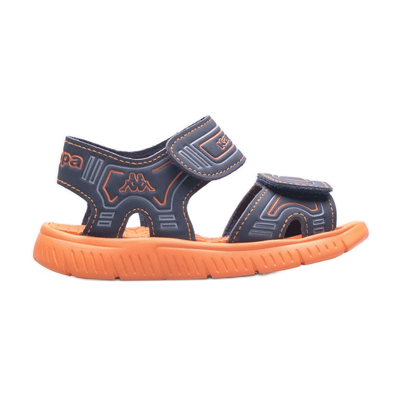 Sandália infantil KAPPA Kaleo K 260887K-6744 laranja
