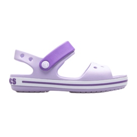 Sandália infantil Crocs Crocband 12856-5P8 roxo