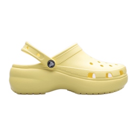 Crocs Classic Platform Clog Feminino 206750-7HD amarelo