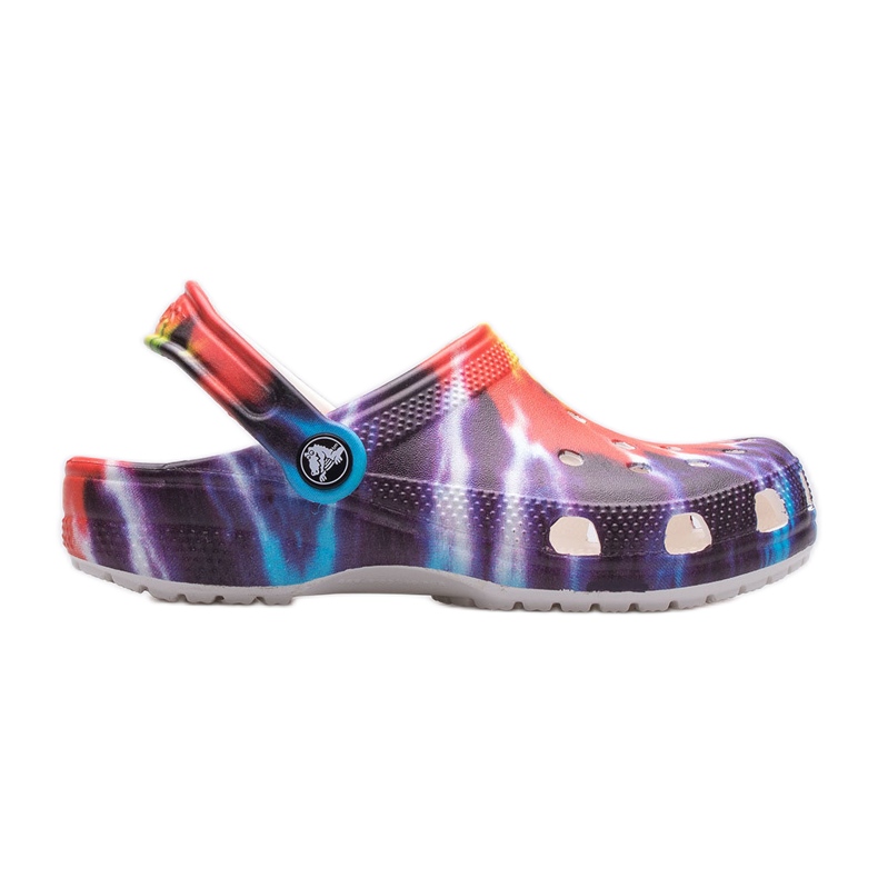 Tamancos Crocs Tie Dye Gráfico Infantil 206995-90H multicolorido