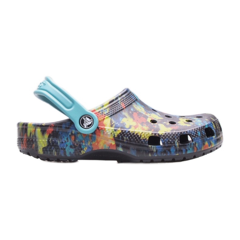 Tamancos Crocs Tie Dye Gráfico Infantil 206995-4SW multicolorido
