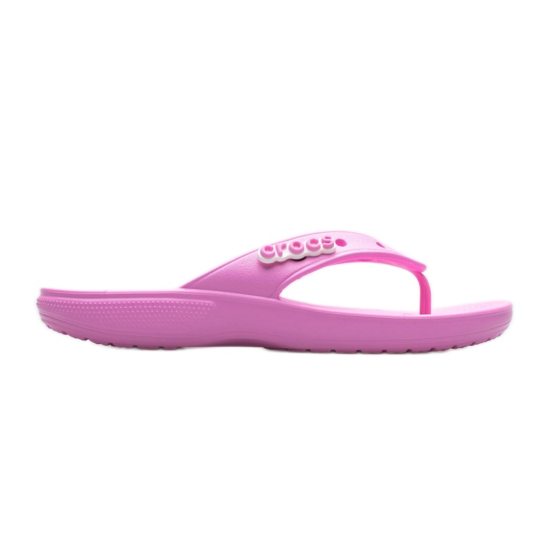 Chinelos femininos Crocs Classic Flip 207713-6SW rosa