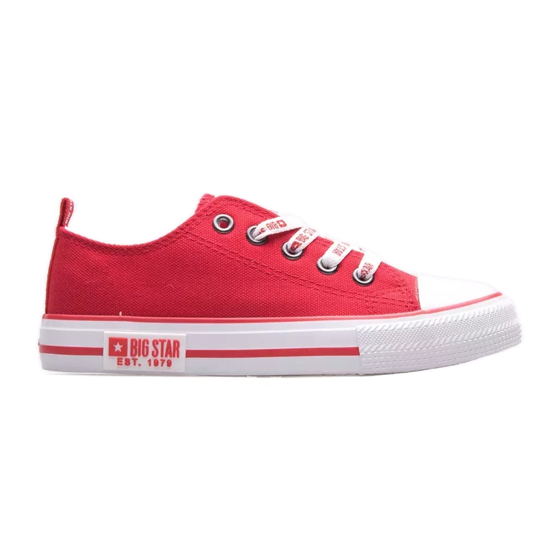 Tênis infantil Big Star KK374047 vermelho