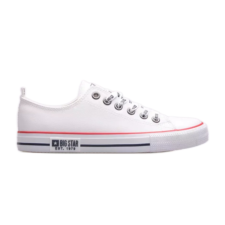 Tênis feminino Big Star KK274095 branco