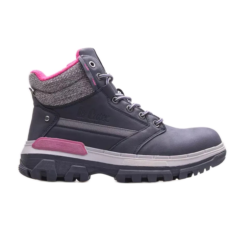 Sapatos femininos Lee Cooper LCJ-22-01-1375L azul marinho