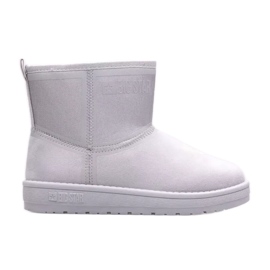 Botas de neve femininas emu Big Star KK274613-902 cinza