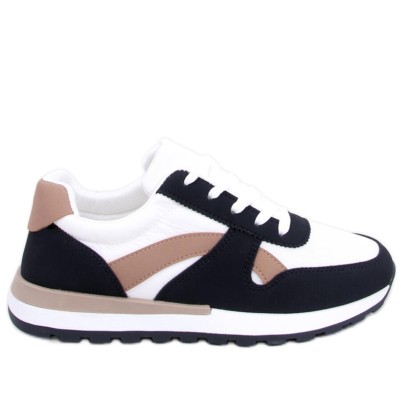 BM Ténis de mulher Hansell Black branco