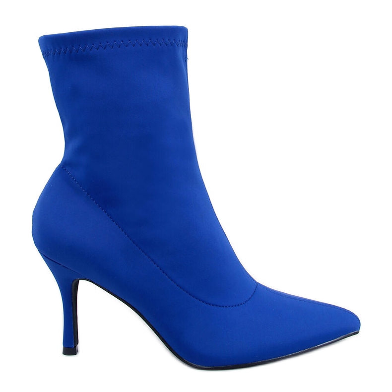 BM Ankle boot com salto flexível, Mallory Blue. azul BM Ankle boot com salto flexível, Mallory Blue. azul
