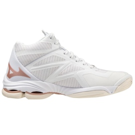 Tênis de vôlei Mizuno Wave Lightning Z7 Mid W V1GC225036 branco branco Tênis de vôlei Mizuno Wave Lightning Z7 Mid W V1GC225036 branco branco