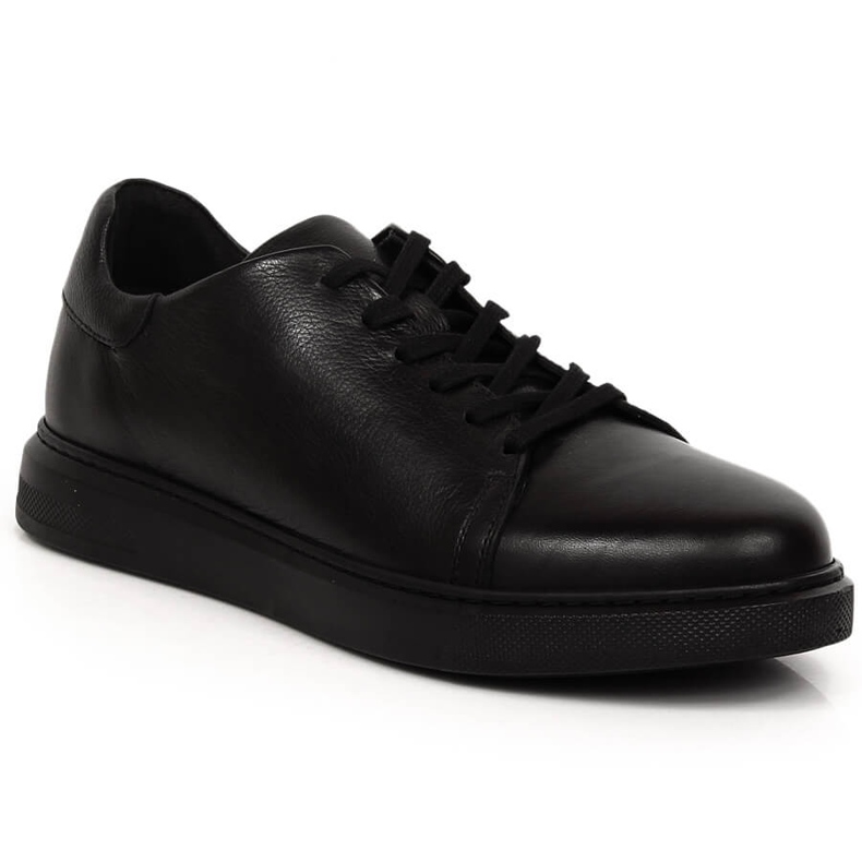 Sapatos esportivos masculinos de couro preto T.Sokolski W22-472