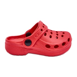 Chinelos de espuma Lucas Kids vermelhos