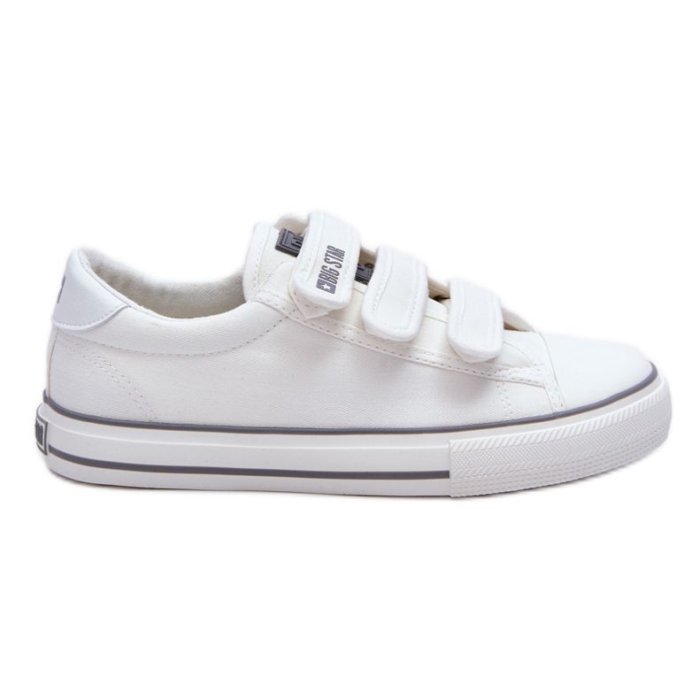 Tênis Têxtil Clássico com Velcro Big Star LL274A203 Branco
