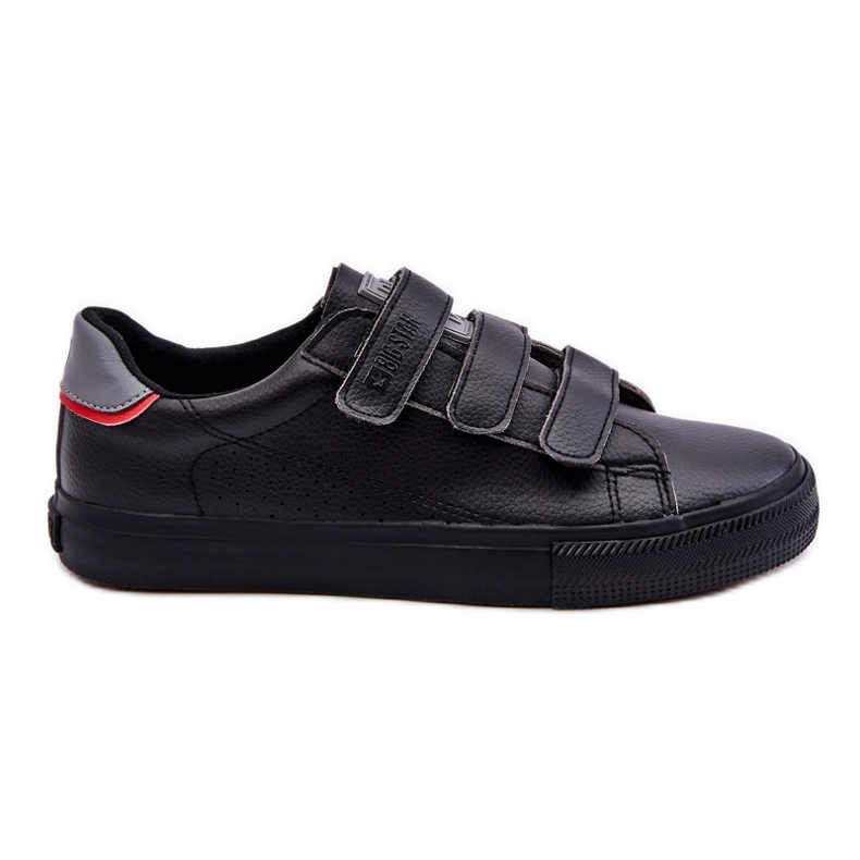 Tênis masculino com velcro Big Star LL174633 preto