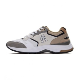 Tênis Tommy Hilfiger Modern Prep Mix M FM0FM044498 Aeg branco