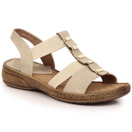 Sandálias de mulher bege eVento 4940 Sandálias de mulher bege eVento 4940