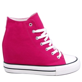 BM Tênis cano alto Corina Fuchsia rosa BM Tênis cano alto Corina Fuchsia rosa