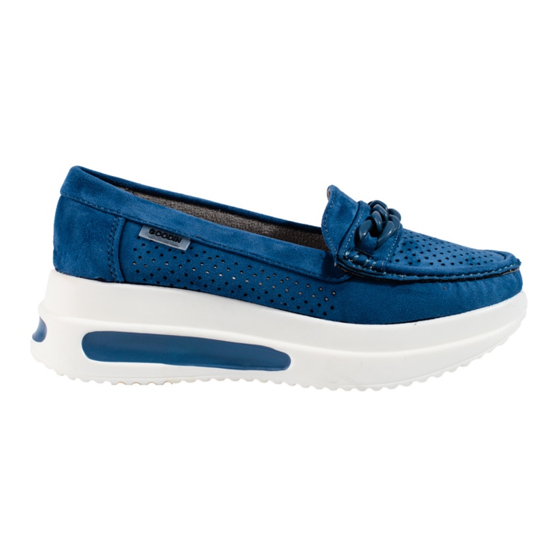 SHELOVET Mocassins plataforma Shlovet azuis de mulher azul