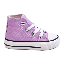 Tênis alto infantil Violet Filemon roxo