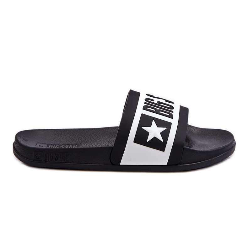 Chinelos femininos clássicos Big Star LL274739 preto