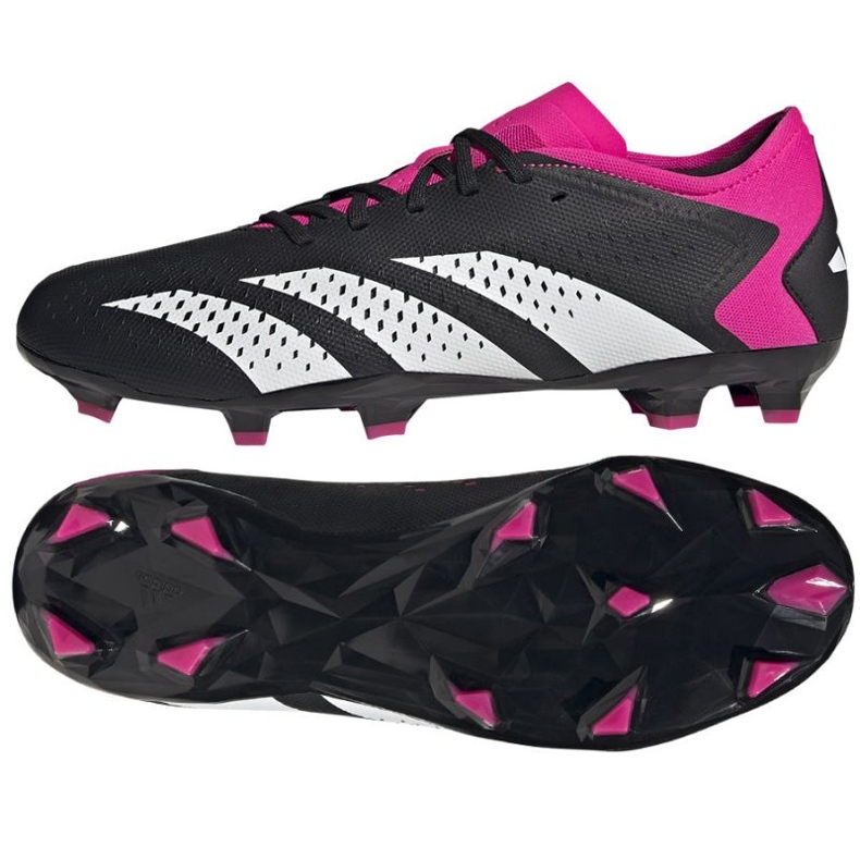 Chuteira Adidas Predator Accuracy.3 L Fg M GW4602 preto preto
