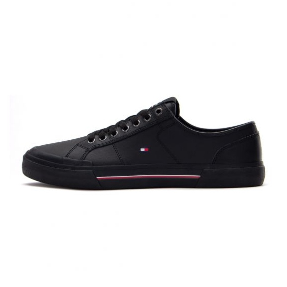 Tênis Tommy Hilfiger Core Corporate Vulc M FM0FM04561YBS preto