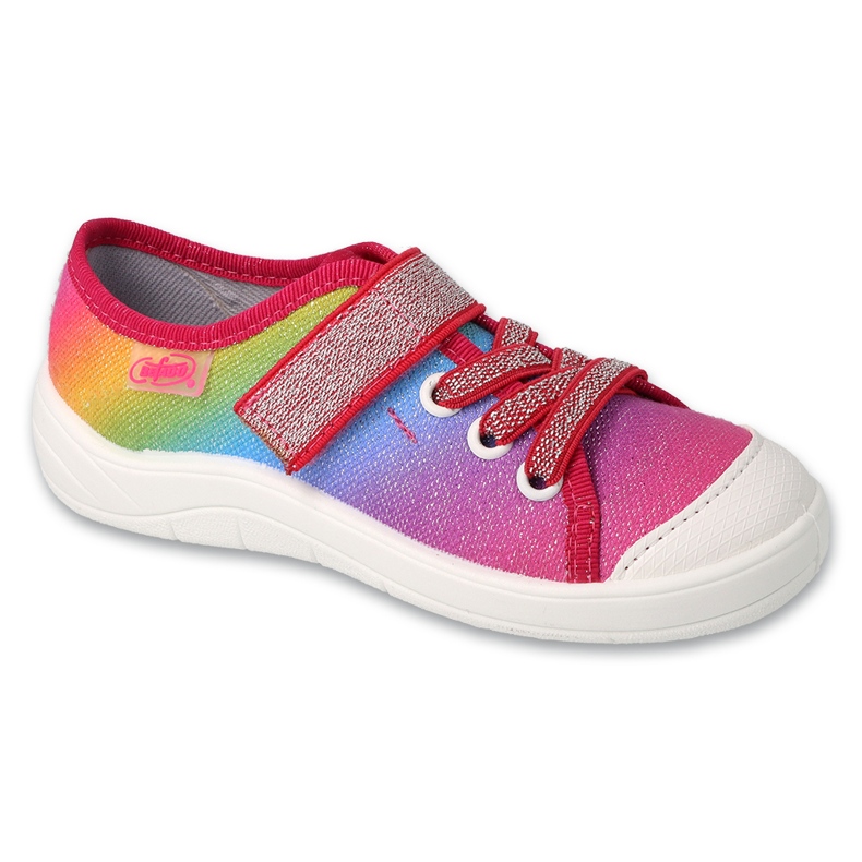 Calçado infantil Befado 351X011 rosa multicolorido