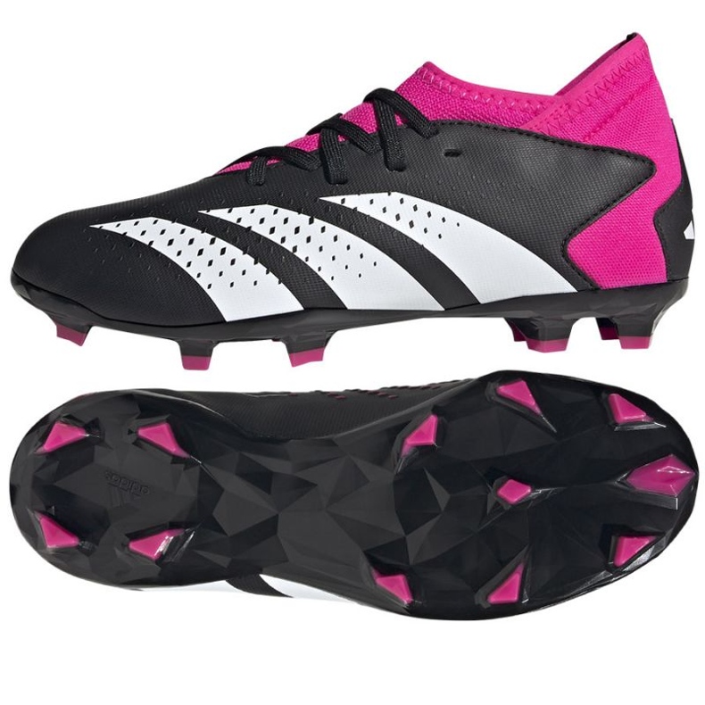 Chuteira Adidas Predator Accuracy.3 Fg Jr GW4609 preto preto