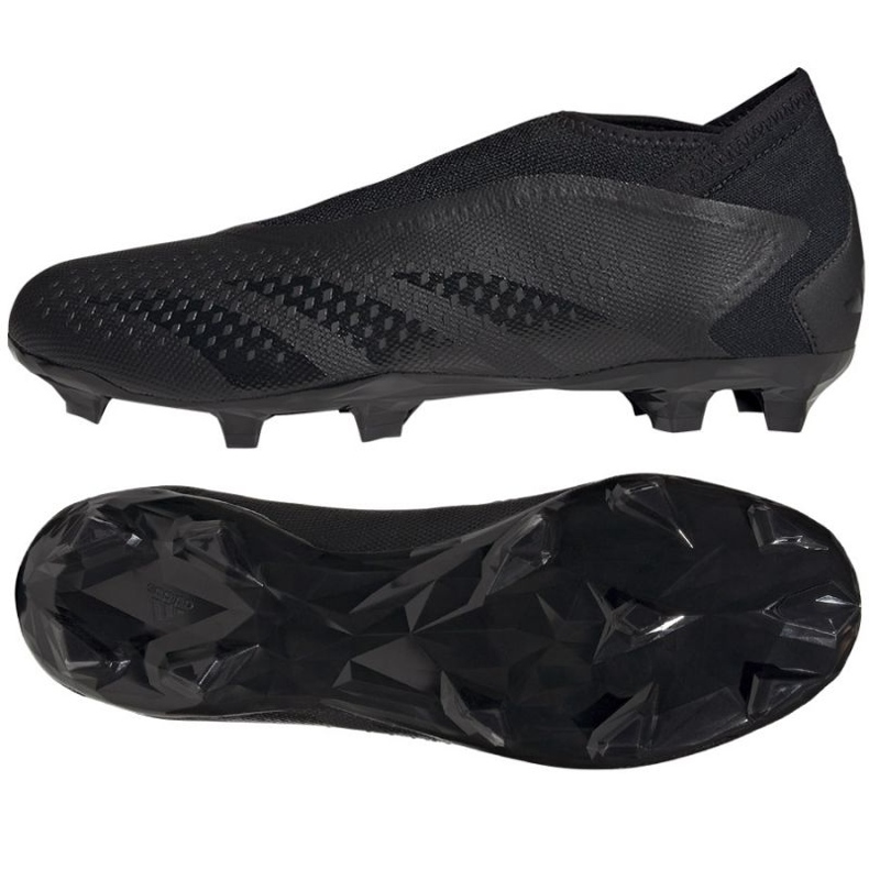 Chuteira Adidas Predator Accuracy.3 Ll Fg M GW4598 preto preto