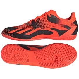 Chuteira Adidas X Speedportal Messi.4 M ID1737 laranja laranjas e vermelhos