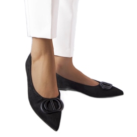 Sapatilha de camurça ecológica preta Grignon preto