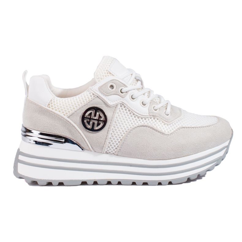 W. Potocki Ténis de atacadores de mulher Potocki branco