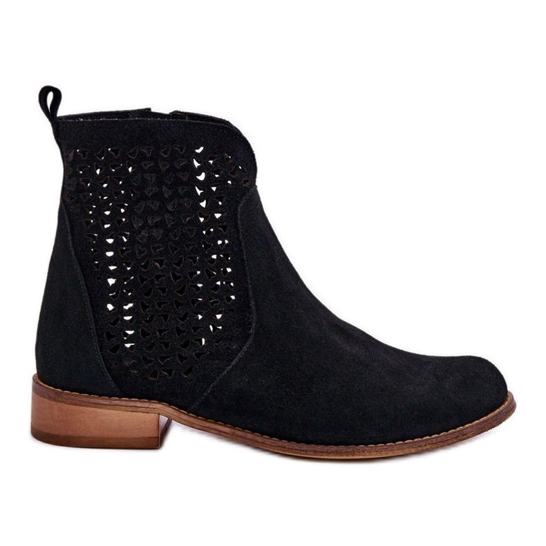 Botas de Camurça Nicole 2791/028 Preto