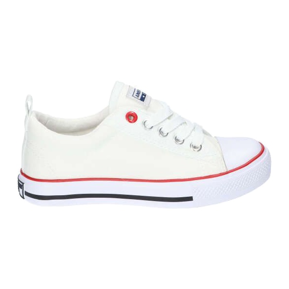 American Club American White Classic LH25 Sneakers amarrados branco branco