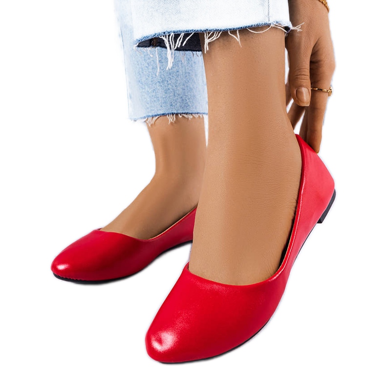 Bailarinas clássicas vermelhas Narcisse vermelho