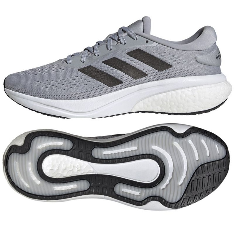 Tênis de corrida adidas SuperNova 2 M HQ9932 cinza