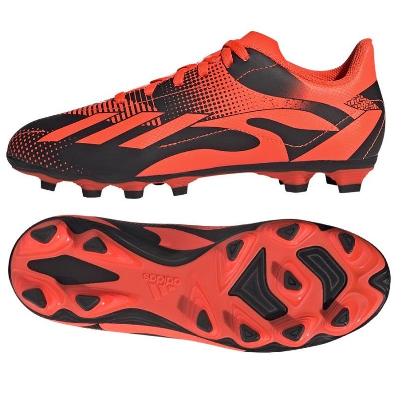 Chuteira Adidas X Speedportal Messi.4 Fg Jr GZ5139 laranja laranjas e tintos