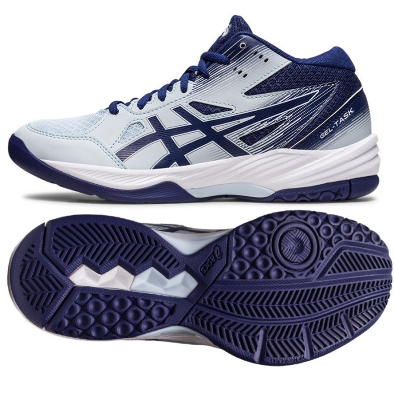 Tênis de vôlei Asics Gel-Task Mt 3 W 1072A081 400 azul azul Tênis de vôlei Asics Gel-Task Mt 3 W 1072A081 400 azul azul