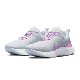 Tênis de corrida Nike React Infinity 3 W DZ3016-100 branco Tênis de corrida Nike React Infinity 3 W DZ3016-100 branco