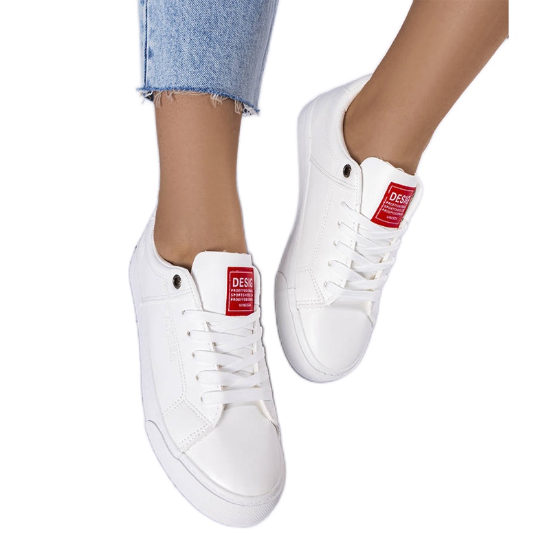 Vinceza Tênis clássico branco Vincez
