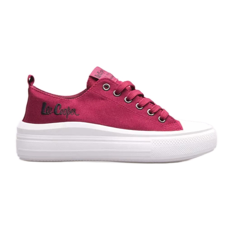 Tênis feminino Lee Cooper LCW-23-44-1625L vermelho