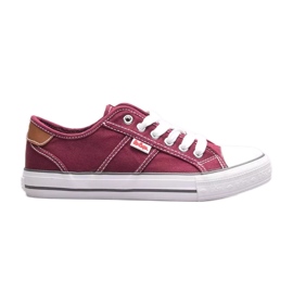 Tênis feminino Lee Cooper LCW-22-31-0864L vermelho