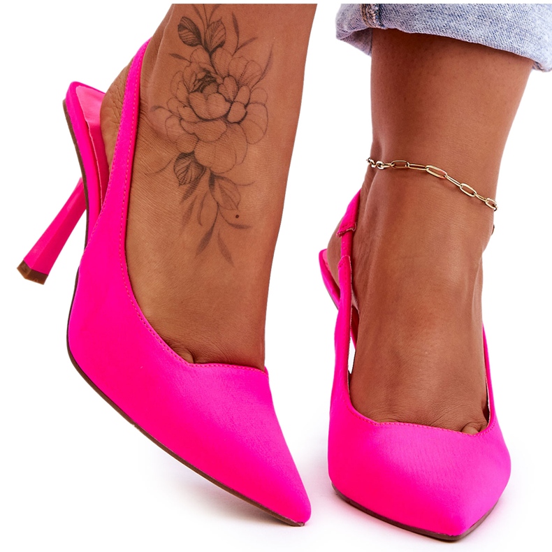 FS1 Alfinetes Whitley Rosa Neon Clássicos