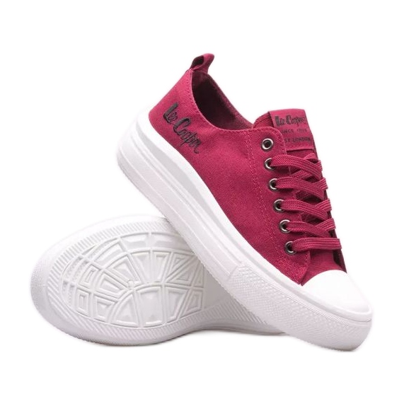 Sapatos Lee Cooper LCW-23-44-1625L vermelho