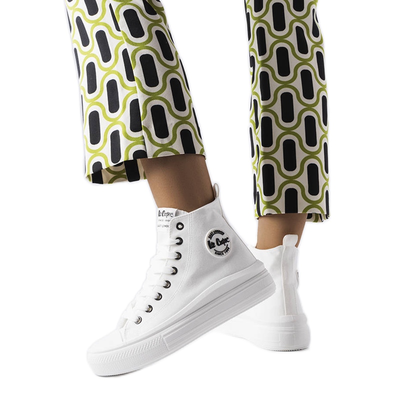 Lee Cooper LCW-23-44-1627L tênis branco