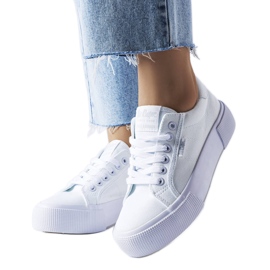 Lee Cooper LCW-22-31-0884L tênis branco