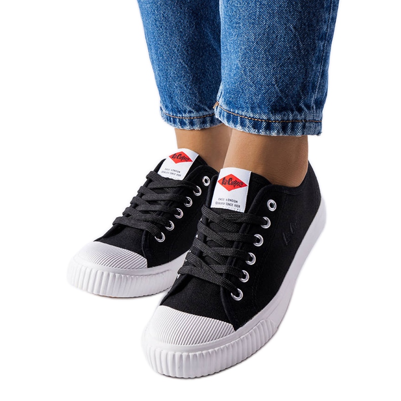 Tênis preto Lee Cooper LCW-23-44-1644L