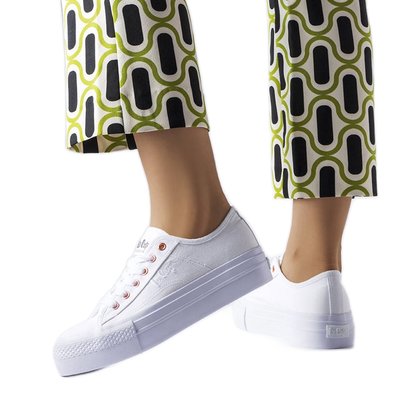 Lee Cooper LCW-22-31-0890L tênis branco