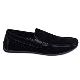 Mocassim Clássico de Camurça Masculino Preto Felixo Mocassim Clássico de Camurça Masculino Preto Felixo